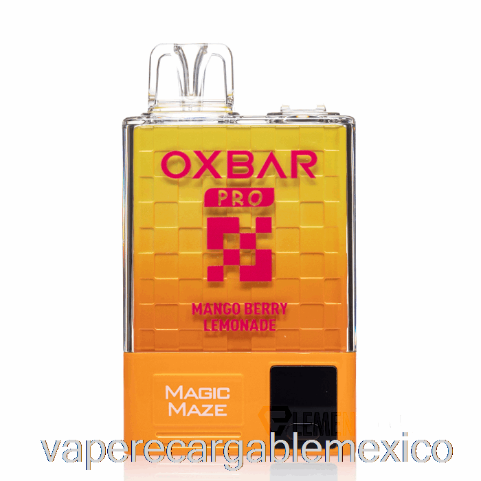 Vape Recargable Oxbar Magic Maze Pro 10000 Limonada De Mango Y Baya Desechable - Jugo De Vaina